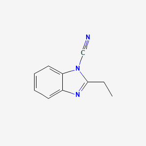 2-Ethyl-1H-benzo[d]imidazole-1-carbonitrile