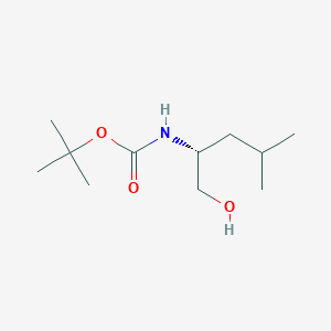 molecular formula C11H23NO3 B012834 Boc-D-亮氨醇 CAS No. 106930-51-2