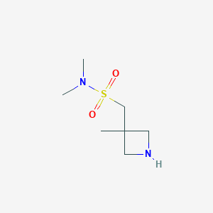 N,N-Dimethyl-1-(3-methylazetidin-3-yl)methanesulfonamide