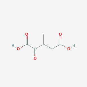 3-Methyl-2-oxopentanedioic acid