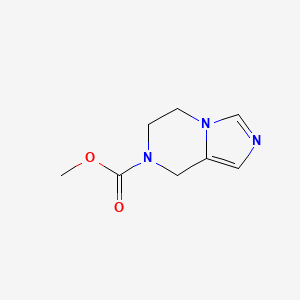 Methyl 5,6-dihydroimidazo[1,5-a]pyrazine-7(8H)-carboxylate