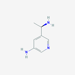 (R)-5-(1-Aminoethyl)pyridin-3-amine