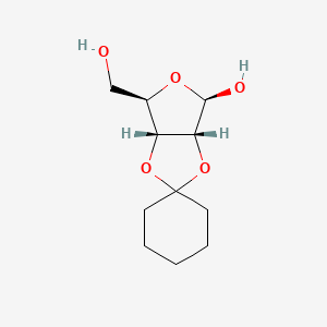 (3A'R,4'R,6'R,6a'R)-6'-(hydroxymethyl)tetrahydrospiro[cyclohexane-1,2'-furo[3,4-d][1,3]dioxol]-4'-ol