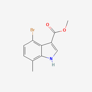 Methyl 4-bromo-7-methyl-1H-indole-3-carboxylate