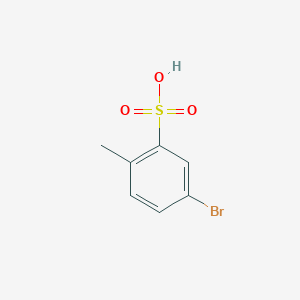 B1283415 5-Bromo-2-methylbenzene-1-sulfonic acid CAS No. 56919-17-6