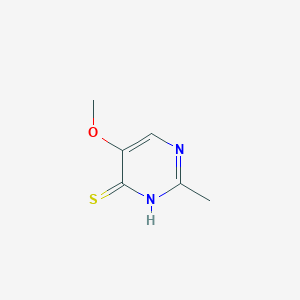 5-Methoxy-2-methylpyrimidine-4-thiol