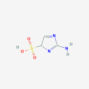 2-amino-4H-imidazole-4-sulfonic acid