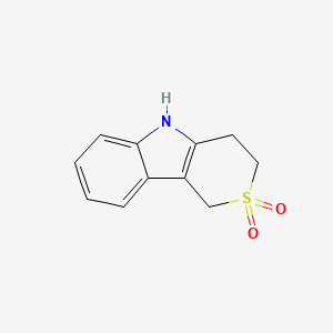 1,3,4,5-Tetrahydrothiopyrano[4,3-b]indole 2,2-dioxide