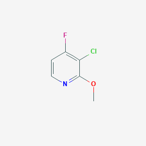 3-Chloro-4-fluoro-2-methoxypyridine