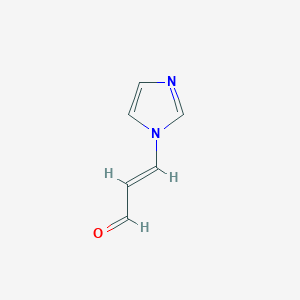 3-(1H-Imidazol-1-yl)acrylaldehyde