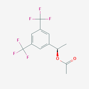 (R)-1-[3,5-Bis(trifluoromethyl)phenyl]-1-acetoxyethane