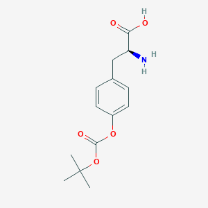 (S)-2-Amino-3-(4-((tert-butoxycarbonyl)oxy)phenyl)propanoic acid