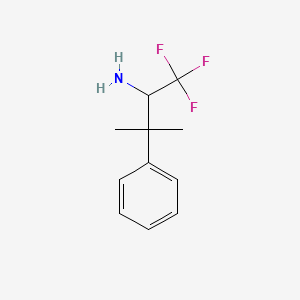 1,1,1-Trifluoro-3-methyl-3-phenylbutan-2-amine