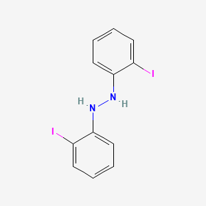 molecular formula C12H10I2N2 B12834483 1,2-Bis(2-iodophenyl)hydrazine 