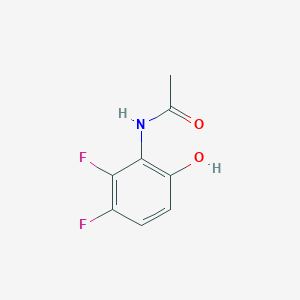 molecular formula C8H7F2NO2 B12834484 N-(2,3-Difluoro-6-Hydroxyphenyl)-Acetamide 