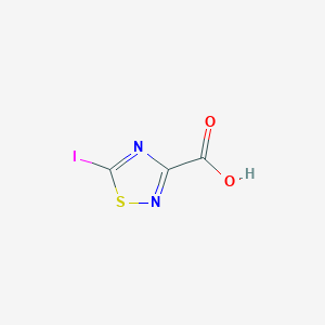 5-Iodo-1,2,4-thiadiazole-3-carboxylic acid