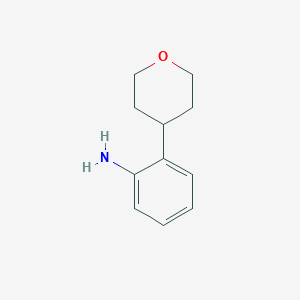 2-(Tetrahydro-2H-pyran-4-yl)aniline