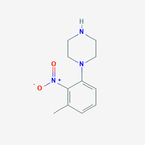 1-(3-Methyl-2-nitrophenyl)piperazine