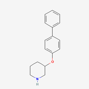 3-([1,1'-Biphenyl]-4-yloxy)piperidine