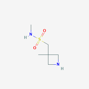 N-Methyl-1-(3-methylazetidin-3-yl)methanesulfonamide