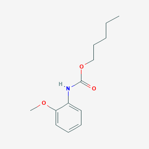 molecular formula C13H19NO3 B12834727 Pentyl (2-methoxyphenyl)carbamate 