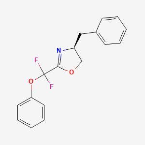 (S)-4-Benzyl-2-(difluoro(phenoxy)methyl)-4,5-dihydrooxazole