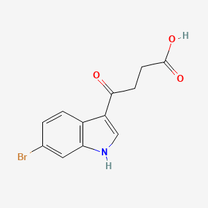 4-(6-bromo-1H-indol-3-yl)-4-oxobutanoic acid