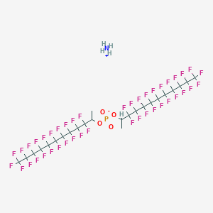 molecular formula C24H12F42NO4P B12834870 Ammonium Bis[PerfluoroDecylEthyl]Phosphate 