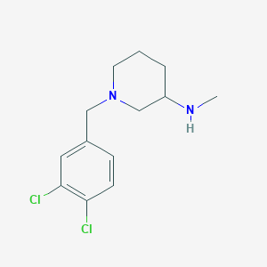 1-(3,4-Dichlorobenzyl)-N-methylpiperidin-3-amine