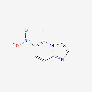 5-Methyl-6-nitroimidazo[1,2-a]pyridine