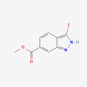 Methyl 3-fluoro-1H-indazole-6-carboxylate