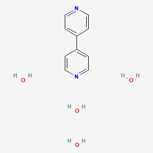 molecular formula C10H16N2O4 B12835004 4,4'-Bipyridine tetrahydrate 