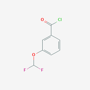 molecular formula C8H5ClF2O2 B12835009 3-(Difluoromethoxy)benzoyl chloride 