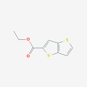 molecular formula C9H8O2S2 B1283502 Ethyl thieno[3,2-b]thiophene-2-carboxylate CAS No. 201004-08-2