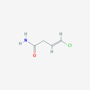 4-Chlorobut-3-enamide