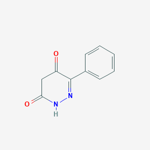 molecular formula C10H8N2O2 B12835125 6-Phenylpyridazine-3,5(2H,4H)-dione 