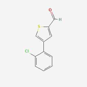 4-(2-Chlorophenyl)-2-thiophenecarbaldehyde