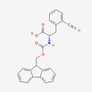 (S)-2-((((9H-Fluoren-9-yl)methoxy)carbonyl)amino)-3-(2-ethynylphenyl)propanoic acid