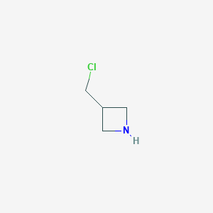 molecular formula C4H8ClN B12835168 3-(Chloromethyl)azetidine 