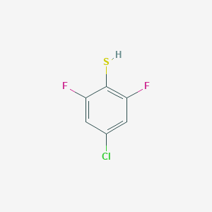 molecular formula C6H3ClF2S B12835184 4-Chloro-2,6-difluorothiophenol 