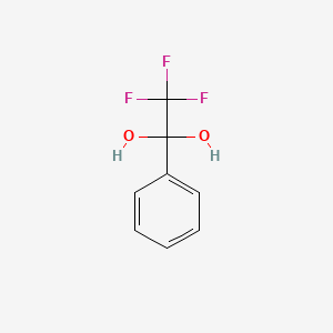 2,2,2-Trifluoro-1-phenylethane-1,1-diol