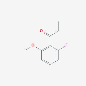 1-(2-Fluoro-6-methoxyphenyl)propan-1-one