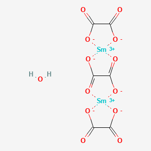 molecular formula C6H2O13Sm2 B12835261 m-Samarium oxalate hydrate 