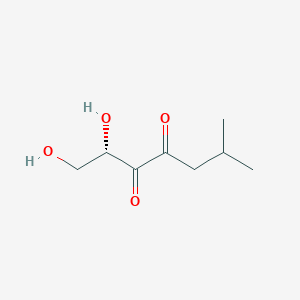 2S-1,2-Dihydroxy-6-methyl-3,4-heptanedione