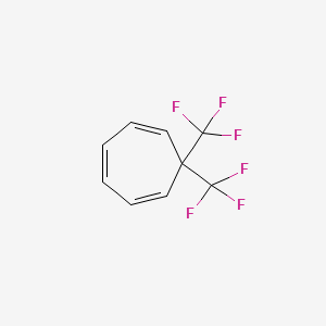 7,7-Bis(trifluoromethyl)-1,3,5-cycloheptatriene