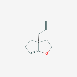 molecular formula C10H14O B1283534 (R)-5-烯丙基-2-氧杂双环[3.3.0]辛-8-烯 CAS No. 911200-98-1
