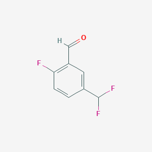 5-(Difluoromethyl)-2-fluorobenzaldehyde