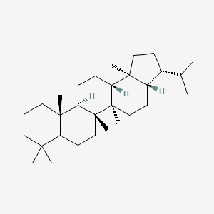 molecular formula C30H52 B12835384 (3R,3aS,5aR,5bR,11aS,11bR,13aR,13bS)-5a,5b,8,8,11a,13b-hexamethyl-3-propan-2-yl-1,2,3,3a,4,5,6,7,7a,9,10,11,11b,12,13,13a-hexadecahydrocyclopenta[a]chrysene 