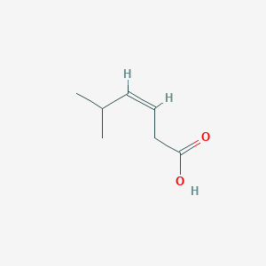 (Z)-5-Methylhex-3-enoic acid