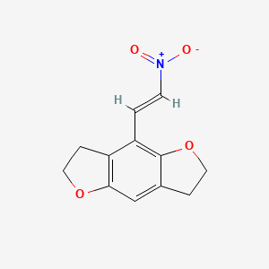 4-[(E)-2-nitroethenyl]-2,3,6,7-tetrahydrofuro[2,3-f][1]benzofuran